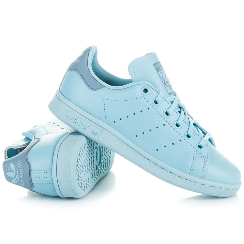 Adidas stan smith j. bleu 1