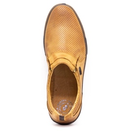 Polbut Chaussures hommes cuir 362 Par rouge multicolore orange 2