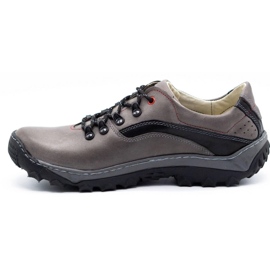 Olivier Chaussures trekking homme 268K noir gris 1
