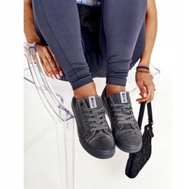 Baskets Femme Big Star Gris Foncé DD274440 2