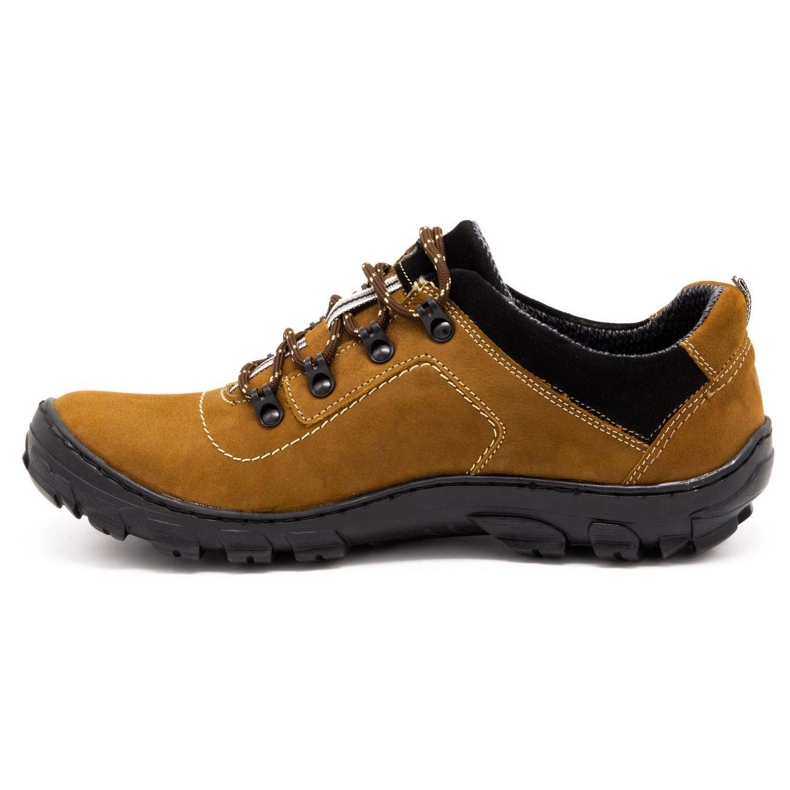 Olivier Chaussures trekking homme 7109 gingembre orange 1