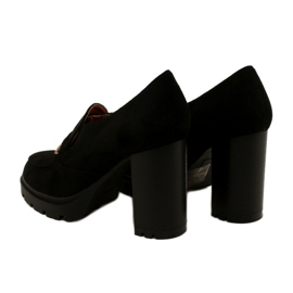 Evento Mocassins à la mode sur la plate-forme et la barre noire 5
