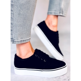 BM Baskets femme Ming noires le noir 2