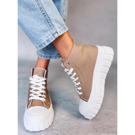 Baskets Berdi Kaki beige 1