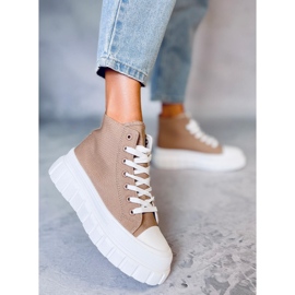 Baskets Berdi Kaki beige 2