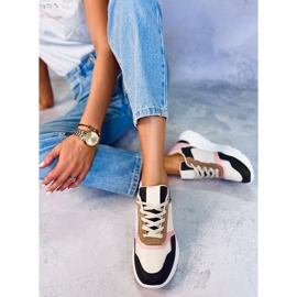 BM Baskets compensées roses Kelsi 3