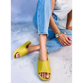 BM Chaussons femme Kolb Vert 3