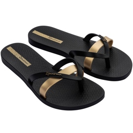 Tongs Ipanema Kirei Fem W 81805-24006 le noir d'or 1