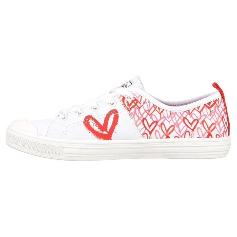 Chaussures Skechers x JGoldcrown: Bobs B Cool All Corazon W 113952-WRPK blanc 1