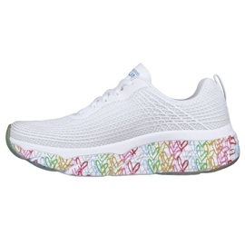 Skechers x JGoldcrown : Chaussures Max Cushioning Elite™ W 128557-WMLT blanche 1