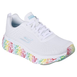 Skechers x JGoldcrown : Chaussures Max Cushioning Elite™ W 128557-WMLT blanche 2