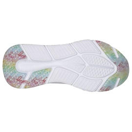 Skechers x JGoldcrown : Chaussures Max Cushioning Elite™ W 128557-WMLT blanche 4
