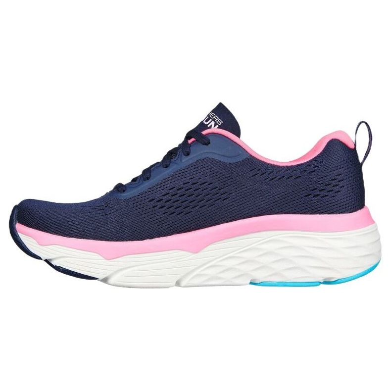 Chaussures Skechers Max Amorti Elite Ziva W 128551-NVPK bleu 1