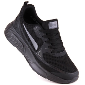 Chaussures de sport pour jeunes noires McKeylor 20623 1