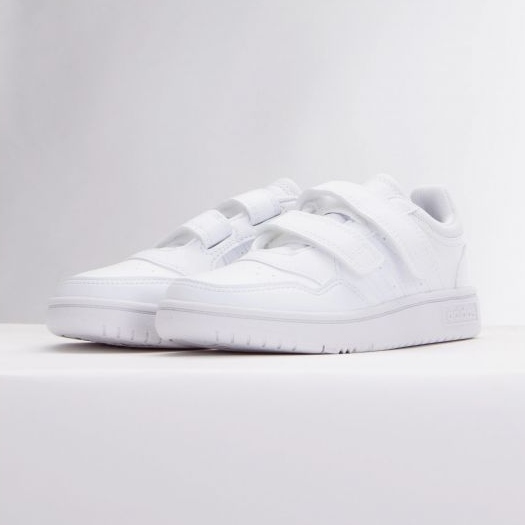 Chaussures adidas Hoops 3.0 Cf C Jr GW0436 blanc 1