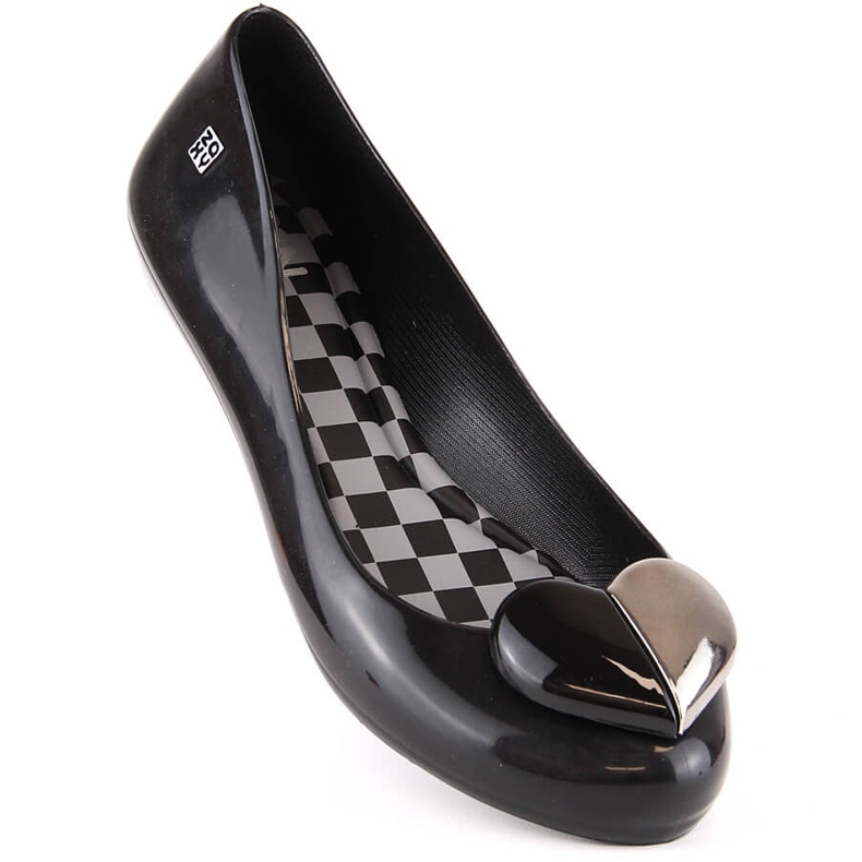 Ballerines femme confortables élastiques parfumées noir Zaxy LL285027 1
