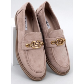 BM Berian Mocassins en daim Kaki beige 1