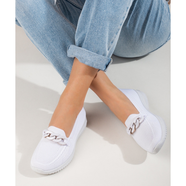 Slip en tissu confortable pour femmes avec une chaîne blanche Shelovet 2 Slip en tissu confortable pour femmes avec une chaîne blanche Shelovet 2