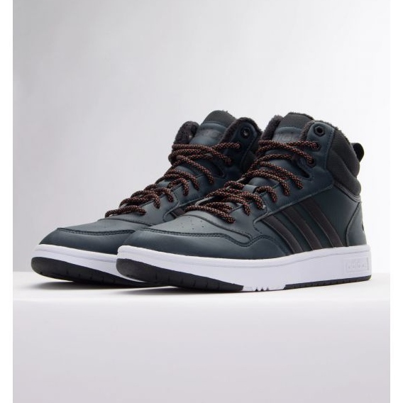 Chaussures adidas Hoops 3.0 Mid Wtr M GW6702 vert 1