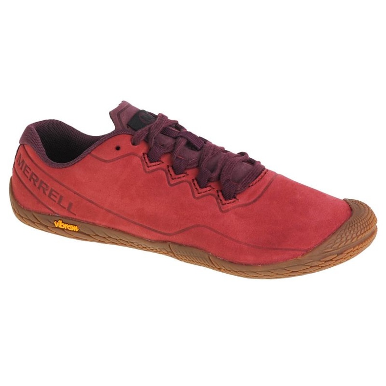 Chaussures de running Merrell Vapor Glove 3 Luna Leather W J94884 rouge 1 Chaussures de running Merrell Vapor Glove 3 Luna Leather W J94884 rouge 1