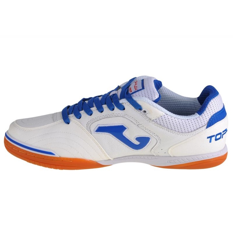 Joma Top Flex 2122 In M TOPS2122IN chaussures de football blanche blanche 1