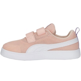 Puma Courtflex v2 Mesh V Ps Jr Chaussures 371758 13 rose 2