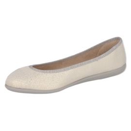 Ballerines pour jeunes Befado 309Q022 or d'or 2