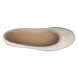 Ballerines pour jeunes Befado 309Q022 or d'or 3