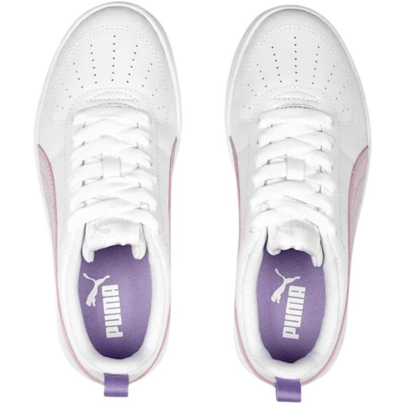 Chaussures Puma Rickie Jr 384311 15 blanche 1 Chaussures Puma Rickie Jr 384311 15 blanche 1