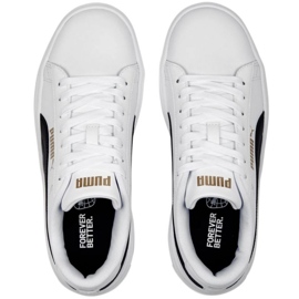 Chaussures Puma Smash Platform v3 W 390758 04 blanc 1