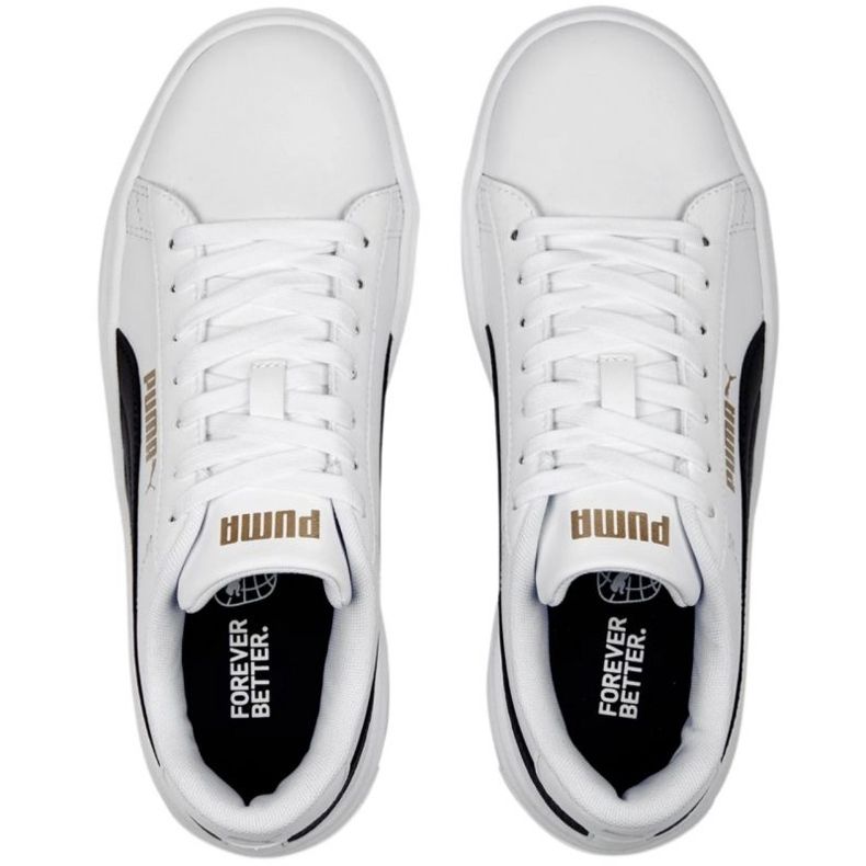 Chaussures Puma Smash Platform v3 W 390758 04 blanc 1