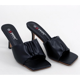 Seastar Devon Sandales noires à talon aiguille 1