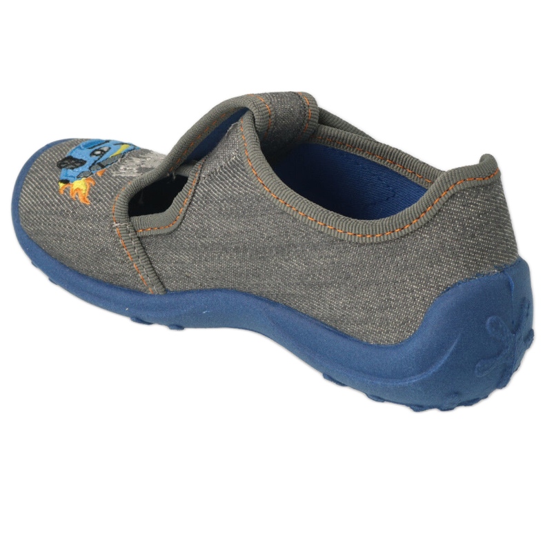 Befado chaussures pour enfants 010X024 bleu gris 4