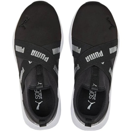 Puma Wired Run Slipon Chaussures Femme 389281 02 le noir 1