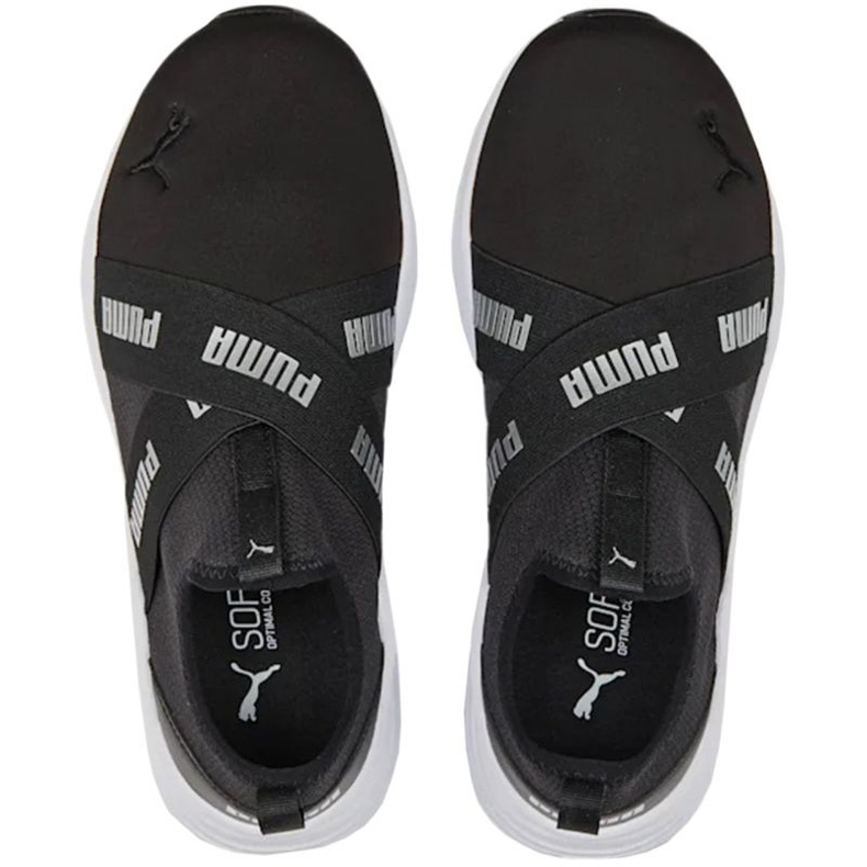 Puma Wired Run Slipon Chaussures Femme 389281 02 le noir 1