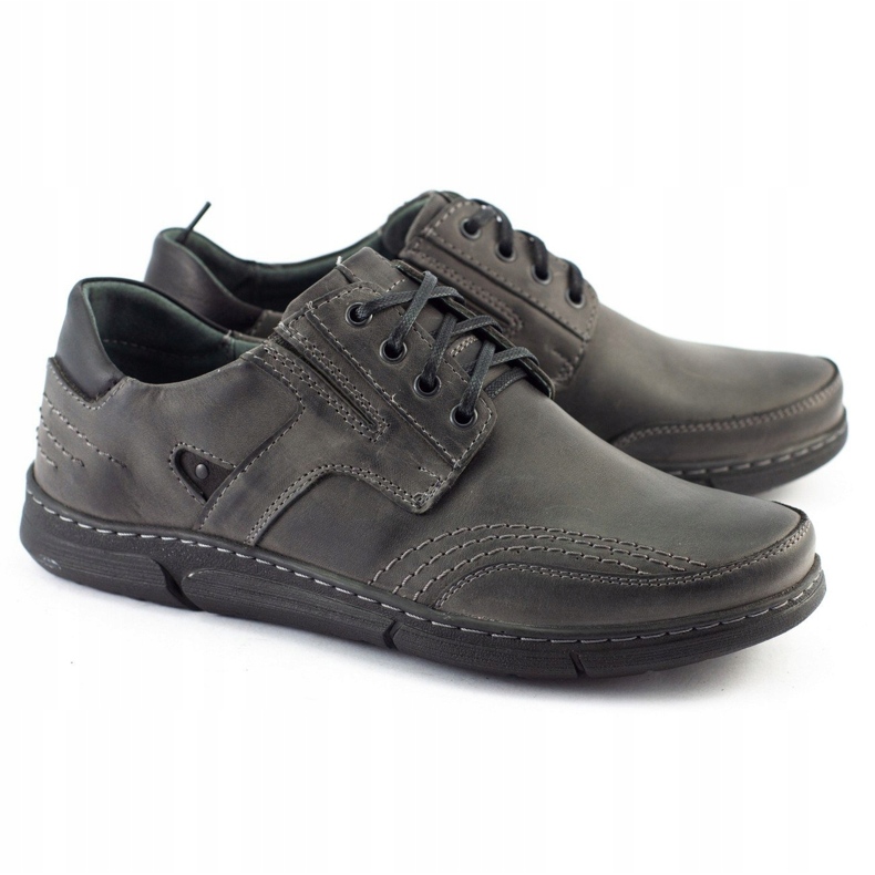 Polbut Chaussures casual homme grises J55 1