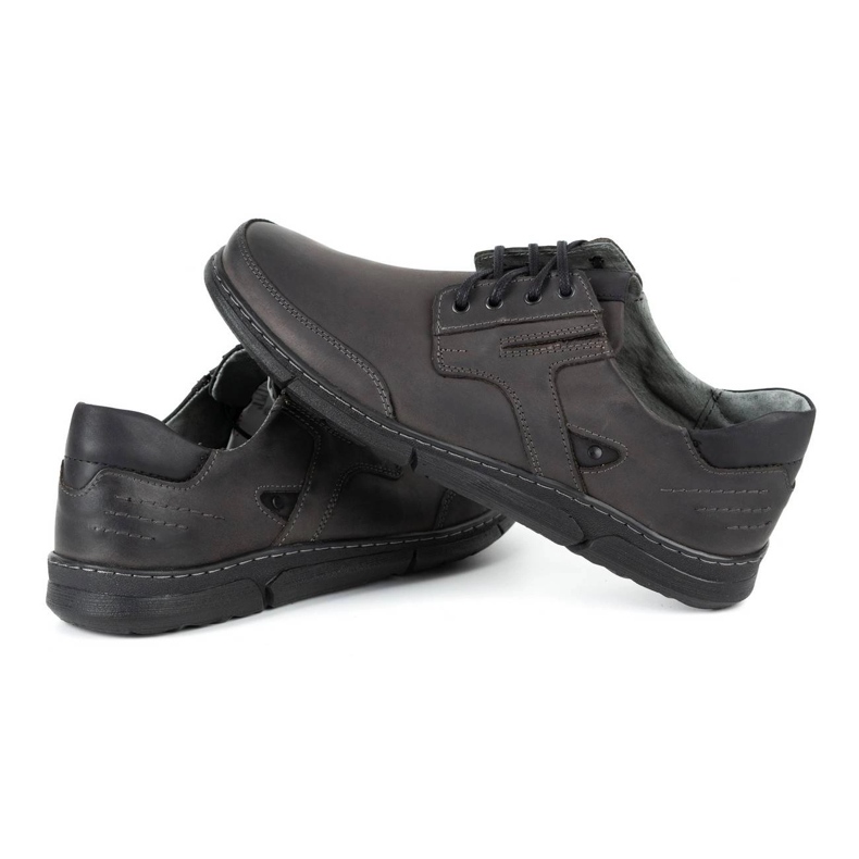 Polbut Chaussures casual homme grises J55 4