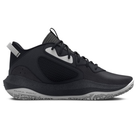 Under Armour Gs Lockdown 6 Jr 3025617 003 chaussures de basket le noir le noir 1