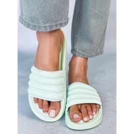 Chaussons Minno LT.GREEN, femmes vert 1
