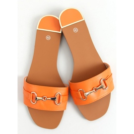 Pantoufles femme Gallery Orange 1