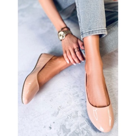 Cargil Ballerines Laquées Beige 1 Cargil Ballerines Laquées Beige 1