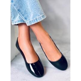 Cargil Ballerines laquées noires 1