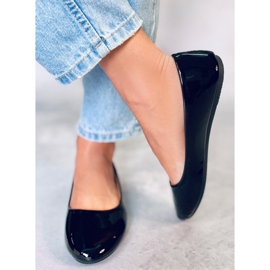 Cargil Ballerines laquées noires 2