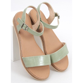 BM Sandales femme Mervat Vert 1