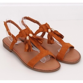 BM Sandales femme Bayles Camel brun 1