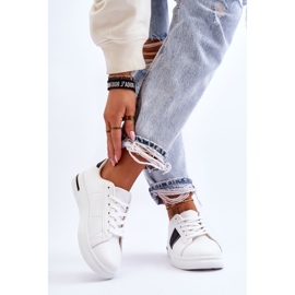PG1 Chaussures De Sport À Plateforme Pour Femmes Blanches Et Noires Soris 2 PG1 Chaussures De Sport À Plateforme Pour Femmes Blanches Et Noires Soris 2