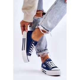Baskets Femme Sur La Plateforme Lee Cooper LCW-23-31-1803L Bleu Marine 2
