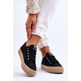 Baskets tressées à la mode Lee Cooper LCW-23-31-1797L Noir le noir 2 Baskets tressées à la mode Lee Cooper LCW-23-31-1797L Noir le noir 2