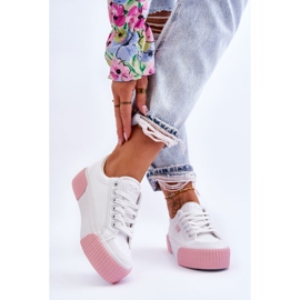 Lee Cooper LCW-23-31-1787L Chaussures de sport blanches 2 Lee Cooper LCW-23-31-1787L Chaussures de sport blanches 2