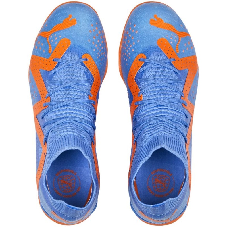 Chaussures de foot Puma Future Match IT+Mid Jr 107198 01 bleu bleu 1